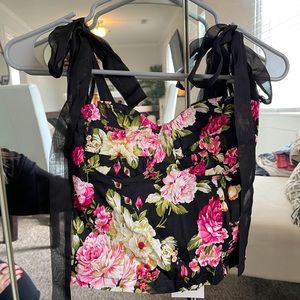 Hello Molly Cropped Corset Tank